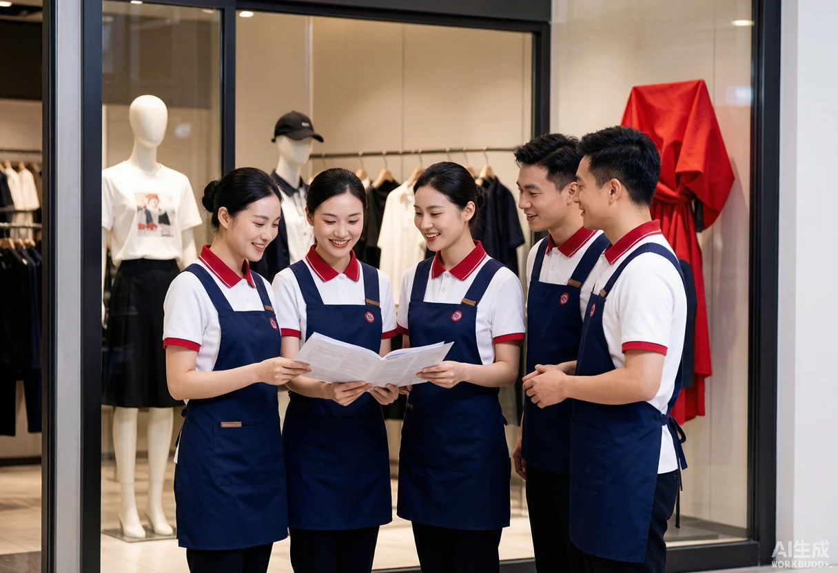 零售制服 - 为 喜德镇昆山振兴农业产业有限公司 提供 零售连锁 职业装定制案例 需求分析配图 - 零售连锁职业装定制