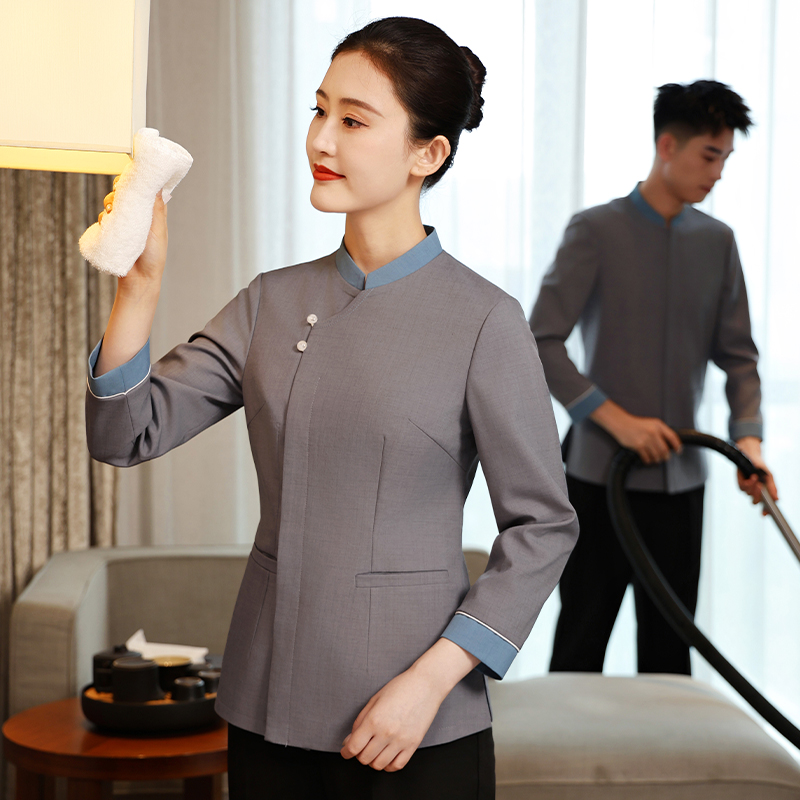HT032-1517男女秋冬保洁服