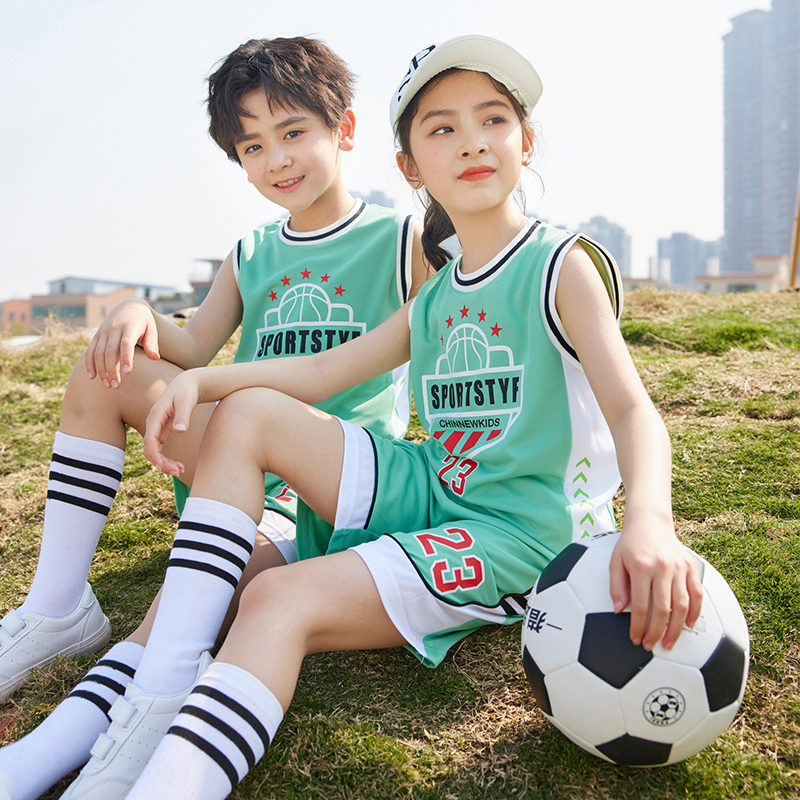 HT054-2222 – Summer Quick-Dry Mesh Short-Sleeve Jersey Three-Piece Set