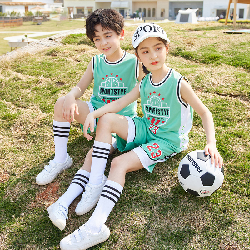 HT054-2222 – Summer Quick-Dry Mesh Short-Sleeve Jersey Three-Piece Set