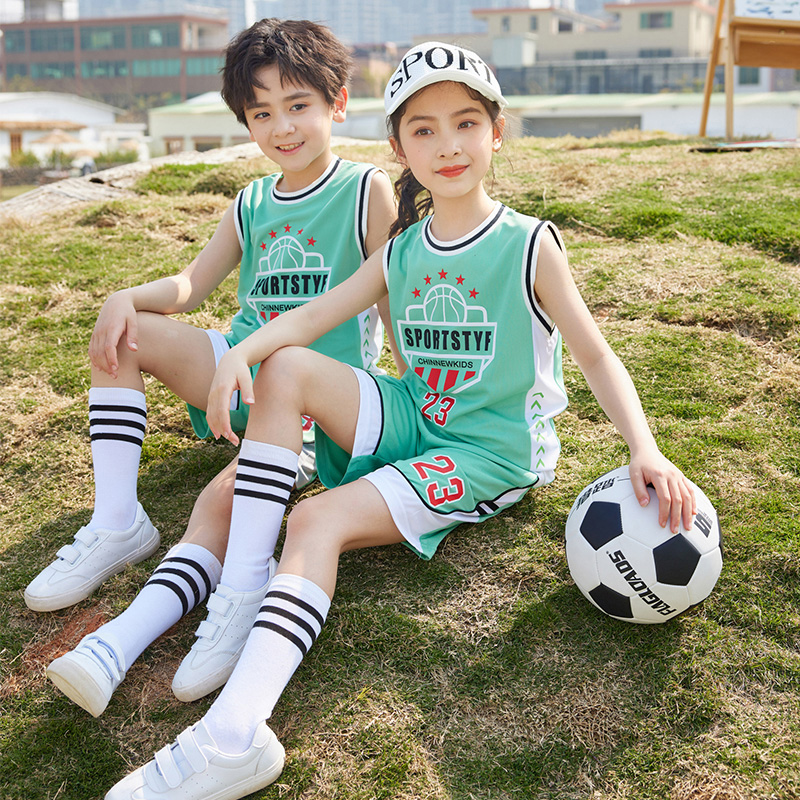 HT054-2222 – Summer Quick-Dry Mesh Short-Sleeve Jersey Three-Piece Set