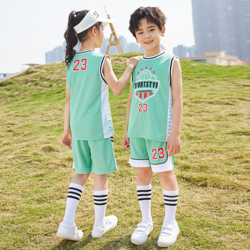 HT054-2222 – Summer Quick-Dry Mesh Short-Sleeve Jersey Three-Piece Set