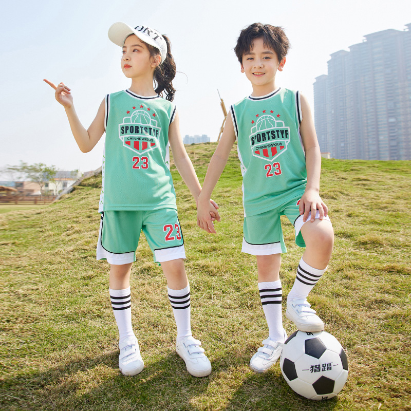 HT054-2222 – Summer Quick-Dry Mesh Short-Sleeve Jersey Three-Piece Set