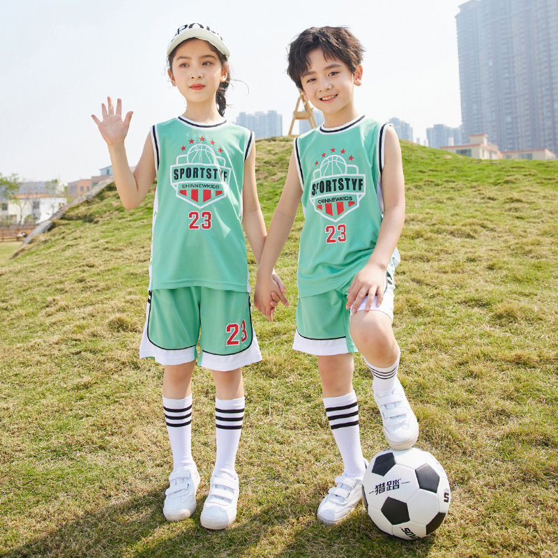 HT054-2222 – Summer Quick-Dry Mesh Short-Sleeve Jersey Three-Piece Set