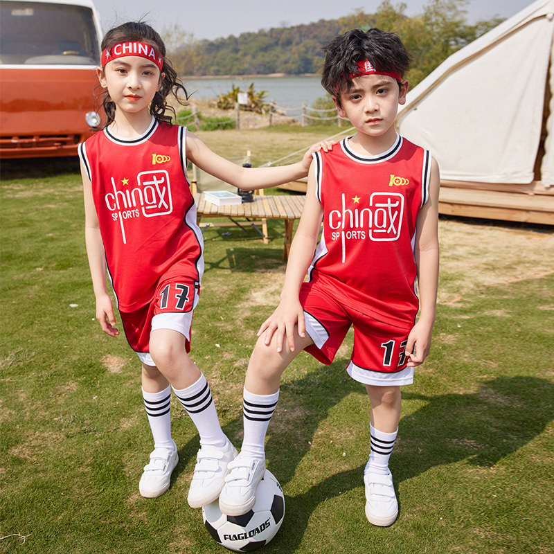 HT054-2223 – Summer Quick-Dry Mesh Short-Sleeve Jersey Three-Piece Set