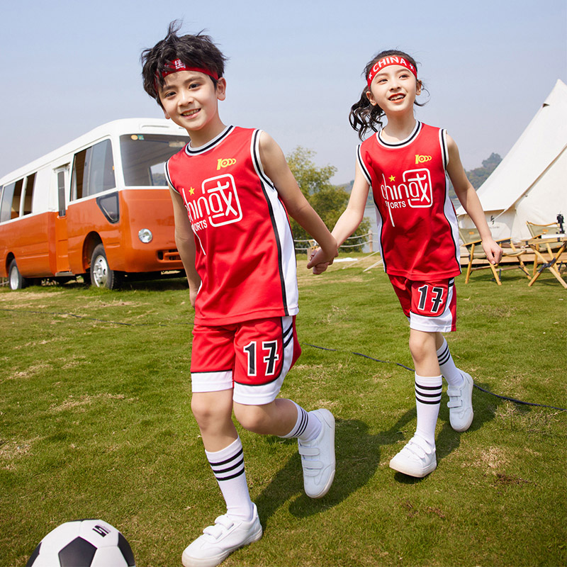 HT054-2223 – Summer Quick-Dry Mesh Short-Sleeve Jersey Three-Piece Set