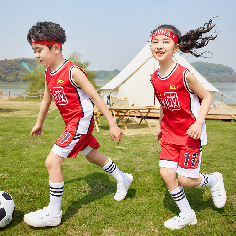 HT054-2223 – Summer Quick-Dry Mesh Short-Sleeve Jersey Three-Piece Set