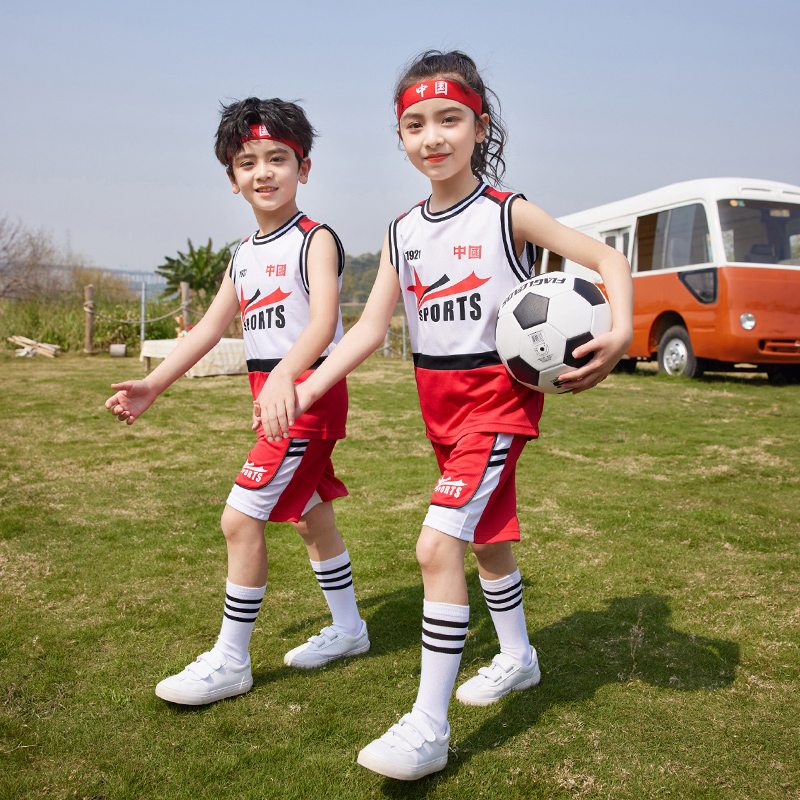 HT054-2225 – Summer Quick-Dry Mesh Short-Sleeve Jersey Three-Piece Set