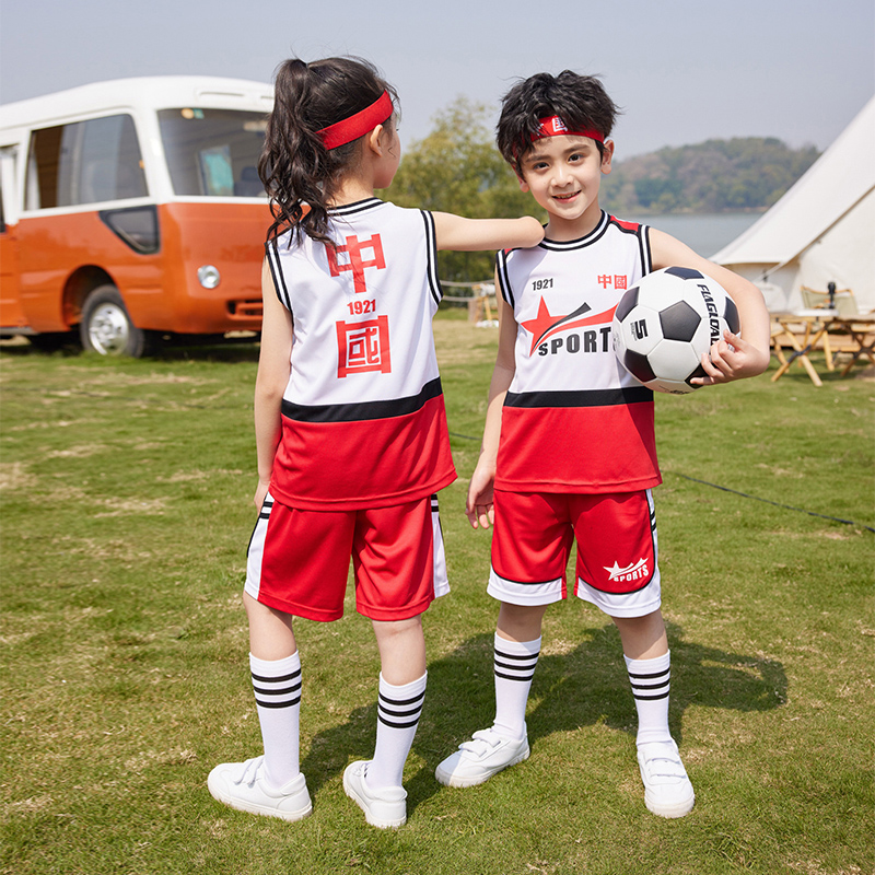 HT054-2225 – Summer Quick-Dry Mesh Short-Sleeve Jersey Three-Piece Set