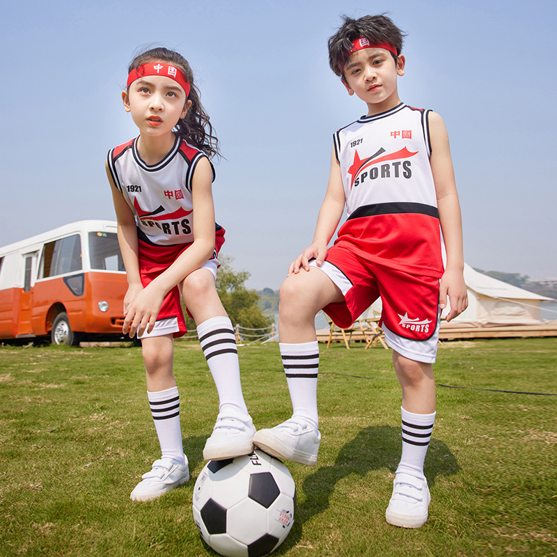 HT054-2225 – Summer Quick-Dry Mesh Short-Sleeve Jersey Three-Piece Set