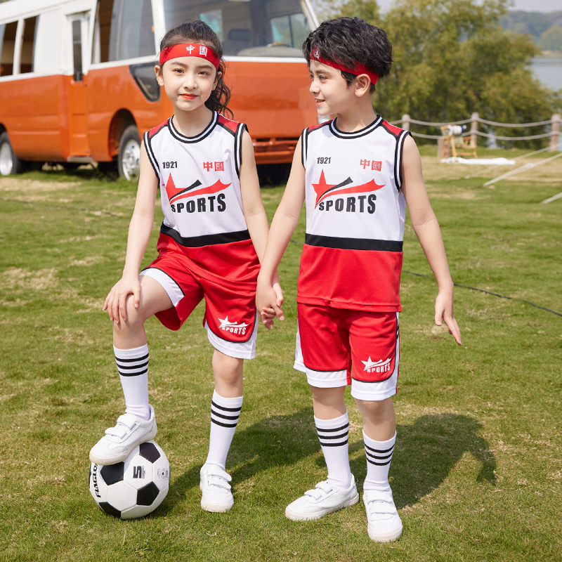 HT054-2225 – Summer Quick-Dry Mesh Short-Sleeve Jersey Three-Piece Set