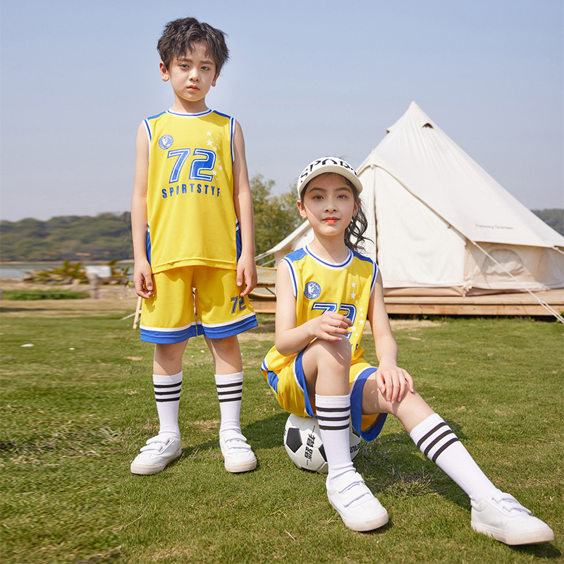 HT054-2226 – Summer Quick-Dry Mesh Short-Sleeve Jersey Three-Piece Set