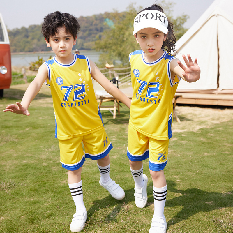 HT054-2226 – Summer Quick-Dry Mesh Short-Sleeve Jersey Three-Piece Set