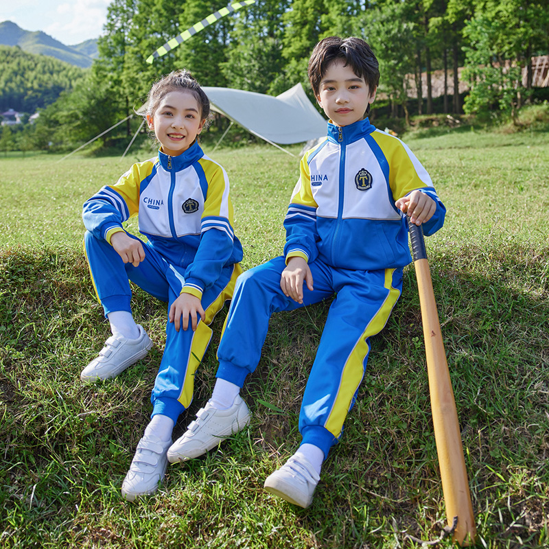 HT054-2247春秋网眼珠地运动服衣裤套装