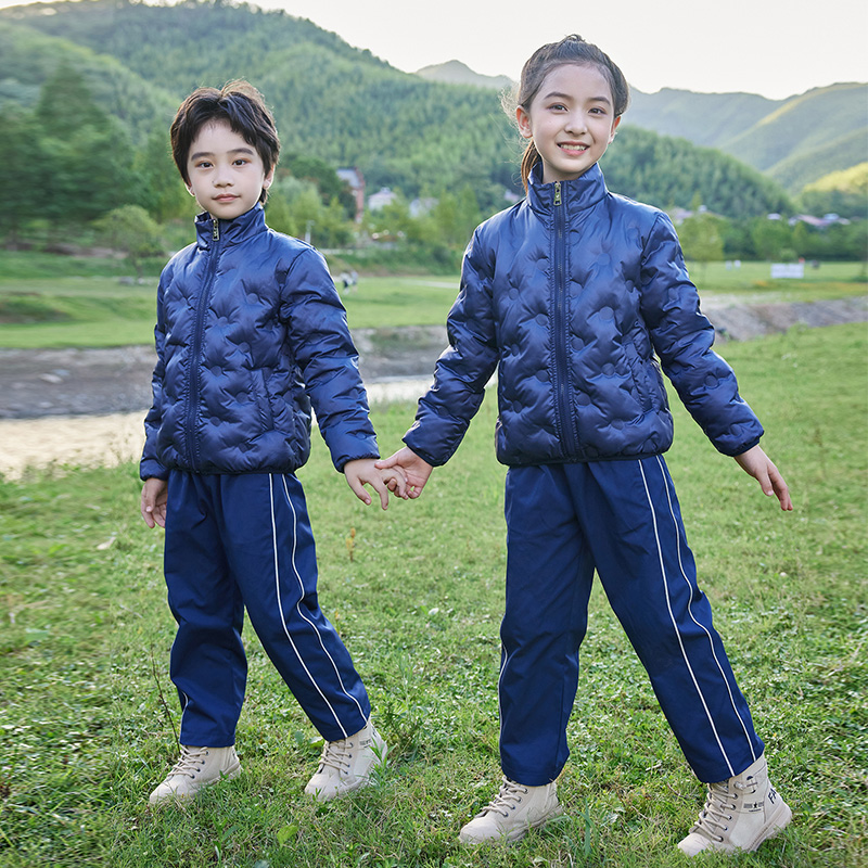 HT054-2265冬季冲锋衣外壳内胆冬裤三件套